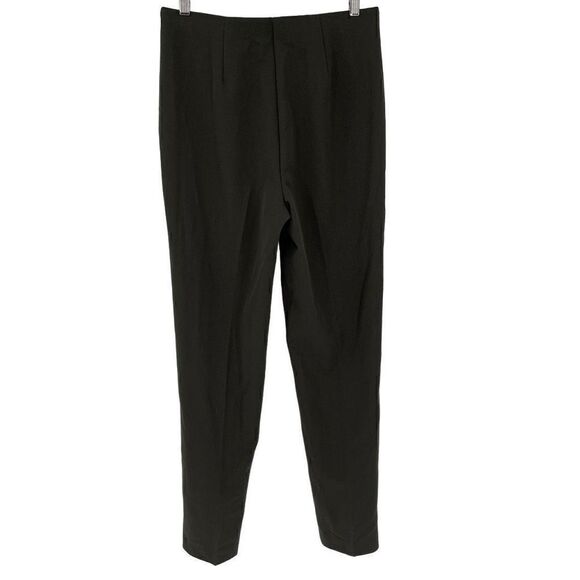 Vero Moda Isabel High Rise Tapered Pleated Pant Women 38/32 Dark Green NWT - Picture 4 of 8